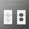 1 Pack Night Angel Snappower GuideLight Outlet Wall Plate مع LED Night Lights لا توجد بطاريات أو أسلاك تثبيت في Seconds3223349