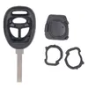 Coque de rechange pour clé télécommande de voiture, 3 boutons, pour SAAB 95 93, lame non coupée 27238561464403