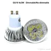 GU10 9W 12W 15W LED-glödlampa dimmerbar / no-dimbar AC110V 220V 30/60 strålvinkel Hög ström LED-lampa