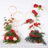 웨딩 senyu0107를위한 새로운 스타일 도매 키가 큰 꽃 스탠드 금속 촛대 꽃 스탠드
