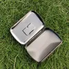 Nieuwe Aankomst Rvs Metalen Tabak Kruid Box Hervulbare Sigarettenhouder Kruiden Stash Jar Container Opslag Roken Sigaretten Case Doos