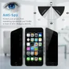 Filtro de privacidade Vidro temperado Cobertura completa FILME ANTISPY SHIEL SLIECT Protector para iPhone 6 6S iPhone 7 7 Plus iPhone 8 8 Plus3690310
