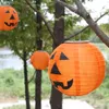 1 PZ Solare Di Natale Halloween Lanterna Lanterna Lanterna Modello di Zucca Tessuto Non Tessuto Materiale Impermeabile