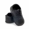 Baby pojkar skor första vandrare snörning pu läder nyfödda skor antislip baby skor mockasiner