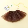 Girls Tutu Skirts Sequins Tulle Pettiskirt Dance Mini Dresses Costume Ballet Kids Clothes Ball Gown Princess Christmas Party Stagewear