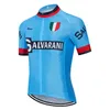 2022 pro equipe salvarani vintage conjunto camisa de ciclismo respirável manga curta verão pano secagem rápida mtb ropa ciclismo g2176h