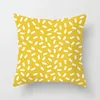 Cartoon Yellow Series Pillow Case Euro Poduszka Pokrywa Poliester Peach Skin Poszewka Poduszka Car Cover Home Decoration 32 kolory 45 * 45 cm