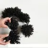 Europejski Brazylijski Dziewiczy Ludzki Włosy Nowy Krótki Type 6 Inch 8inch Piękno Kinky Kręcone 6 sztuk Włosy Podwójne Wątek Indian Remy Hair Extensions 50g PC