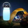 The latest solar lights rechargeable waterproof Powerbank camping outdoor lights decorate your home garden led lights can be used as water c