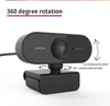 webcams 1080p Dynamic Resolution HD full Webcam With Built-in Sound Absorption Microphone