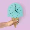 Wandklokken Luchtballon Ice Cream Mute Clock Ins Noordse kinderkamer Decoratie Hangende ornament Kinderen Slaapkamer Home Decor1