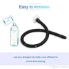 Silikon Anal rengöring Anslut med flaskan Anal Washer Enema Vagina Medical tema Toys Enema Cleaner med Long Tube Adult Toy2494950