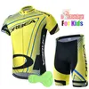 Orbea Team Summer Children Cycling Jersey Set Boys Bike Clothing Shorts Set Kids Bicycle Ropa Ciclismo/Breattable and Quick Dry