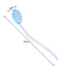 Lång hanterad lotionolja Cream Applicator Body Bet Bath Brush Massager Massaging Tool Bad Massage Brush Back-Rubbing Brush