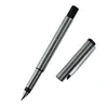 Zilver Metalen Vector Vulpen 0.5mm NIB Full Metal Body Pennen Business Gift Writing Calligraphy Office Supplies