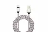 High quality usb fast charging Cable Type C wire 1M 2M 3M Fabric Nylon Braided Micro USB Cable for Samsung 100pcs