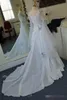 Espartilho Gótico Celta Vintage 2020 Novos vestidos de noiva com Manga Longa Plus Size Céu Azul Medieval Halloween Ocasião vestidos de noiva1318667