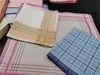 Man Handkerchief Towels 100 Cotton Vintage Plaid Stripe Handkerchief Men Business Casual Pocket Squares Napkins Towel5967970
