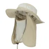 Protection UV été visage cou Flap chapeau de pêche soleil masque Bandeau équipement poisson 300M PE Tressé pêche soleil Chapeau de pluie Anti-moustiques