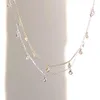 Neue Strass Schmuck Kreis Kurze Halskette Mode Trendy Handgemachte Link Kette Choker Halskette Geschenk Für Frauen Mädchen Gold Silber C334v