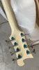 Custom Whate Guitar 4001 Electric Bass 8 String Bass Top Caffice Rickenbackr Cream Model 190420 Настройка доступна139222