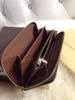 Top 7stars Quality Old Flower With First Class Cowhide Genuine Leather Long Zippy Around Wallet Lover's Purse Wholesale Designer Bag