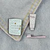 Toothbrush Toothpaste Enamel Pins TO DO List Badges Custom Brooches Pastel Lapel pin Denim Shirt Cartoon Cute Smile Jewelry Gift