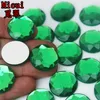 Micui 50pcs 20mm Yuvarlak Kristaller Akrilik Rhinestones Taşlar Üzerinde Düz Geri Tutkal Strass Kristal Taş Giysileri El Sanatları ZZ7512534