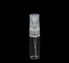 2ml Mini Portable Spray Bottle Puste Perfumy Butelki szklane Refillable Atomizer Perfumy Do podróży 500 sztuk Lot Darmowy DHL Wysyłka SN3103