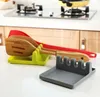 フォークスプーンナイフふたマット絶妙なシリコーンの台所用品の安静時の非スリップバーディアンクッキングツールアンチウェア