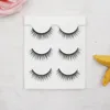 3 paia di ciglia finte naturali 3D Beauty Make up Spesse ciglia incrociate Extension Women Fashion Makeup Tool