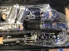 Originale Taiwan Jupiter JCL-700Q Clarinetto Sib 17 Chiave In Bachelite Argento Chiave Clarinetti Per Principianti Strumento A Fiato