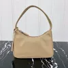 Canvas Hobo Classic Ladies Inferarm Bag Bag Nylon Counter Counter for Women Handbag Crescent Bag Bag Bag Conder Conder Messenger