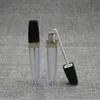 5 ml Leere Klare Lipgloss Tube Lippenbalsam Flasche Augencreme Make-Up Behälter Nagellack Probenfläschchen Mit Pinsel F3407