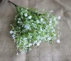 Decoratieve bloemen Kransen Babysbreath Grass Bouquet Kunstmatige arrangement Fake Plant Home Xmas Fall Decoration Flores Artificiales1