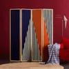 Screen Ins light luxury Nordic Room Dividers partition simple porch wall mobile folding modern office Screens