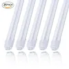 65W V Shaped LED Tubes 8ft 6000K R17D HO Base LED T8 Tube 45W Ballast Bypass 8 feet LED Fluorescent Tubes Lamp bulb