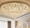 LED Light Nowoczesne Kryształowe Światła Sufitowe Oprawa Europejska Luksusowa Lampa Sweet Home Bed Pokój Oświetlenie 3 Biały Kolor Dimmable Myy