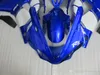 ZXMOTOR Kit carenatura personalizzato gratuito per carene YAMAHA R1 2000 2001 bianco blu YZF R1 00 01 FG35