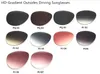 Lentilles de lunettes de soleil à gradient HD accueillis Lentilles UV400 Miroir Logges de lunettes de lunettes pour lunettes de soleil 0 --- -6.00Cheap Prix