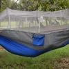 Tende e rifugi Paracadute Tessuto Ultraleggero Campeggio all'aperto 1-2 persone Zanzariera portatile Altalene da giardino da viaggio