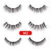 Magnetic Liquid Eyeliner & Magnetic False Eyelashes & Tweezer Set 5 Magnet False Eyelashes Glue Make Up Tools 3 Pairs eyelash 3in1 set 3669