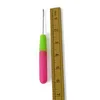 1pcs Hook Needles Stock Plastic Knitting And Crochet Needles For Jumbo Braiding Twist Hair And Weaving Dreadlocks Tools