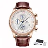 Benyar Heren Watch Fashion Sport Quartz Bekijk heren polswatch heren klok topmerk luxe lederen horloges heren mannen relogio masculin298r