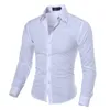 Camicie casual da uomo Camisas Casuales Para Hombres Nueva Camisa De Vestir Moda Top Ropa Hombre H9