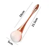 Foundation Powder Makeup Brush Single portable rose gold cosmetic Brushes small waist shaped make up brush GGA1817