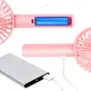 Portable Handheld Water Spray Mist Fans USB Rechargeable with Desk Stand Air Humidification Fan For Summer Outdoor with Retail Box