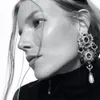 Mode- Nieuwe Crystal Stone Oorbellen Voor Vrouwen Goud Kleur ZA-verklaring Dangle Drop Earring Handgemaakte Sieraden Accessoires