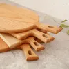 Squre Kitchen Tagliere Legno Tagliere per la casa Torta Piatto di sushi Vassoi da portata Piatto di pane Piatto di frutta Vassoio di sushi Vassoio di bistecca D2104178