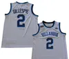 Chen37 rare Custom Hommes Jeunes femmes Villanova Wildcats Collin Gillespie # 2 College Basketball Jersey Taille S-6XL ou personnalisé n'importe quel nom ou numéro de maillot